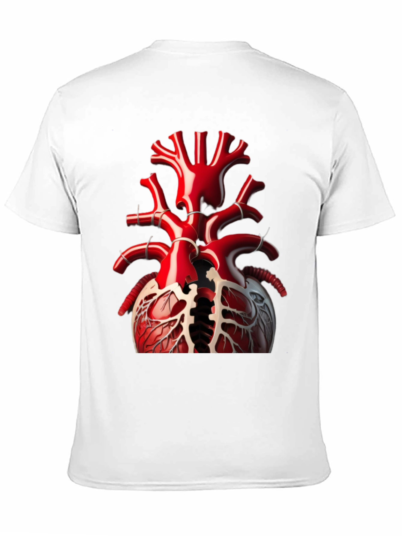 Anatomical Heart T-Shirt - Bold Graphic Tee