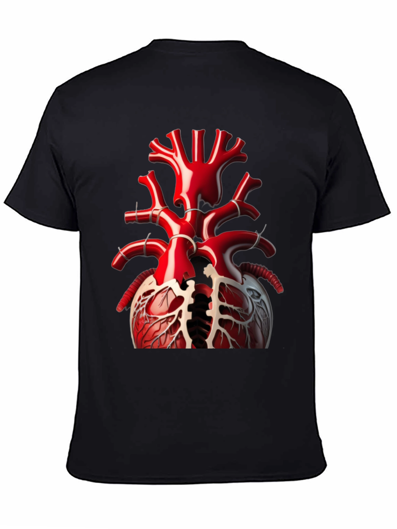 Anatomical Heart T-Shirt - Bold Graphic Tee