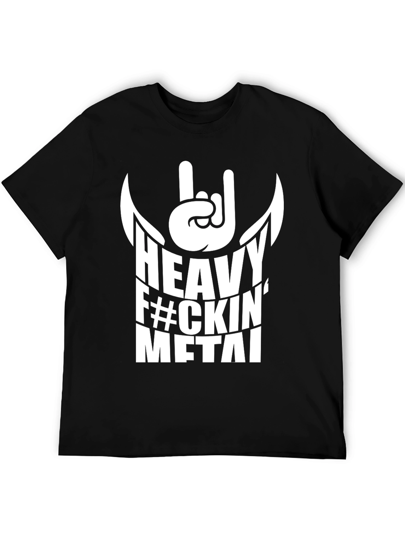 Heavy Metal Graphic Tee - Rock On!