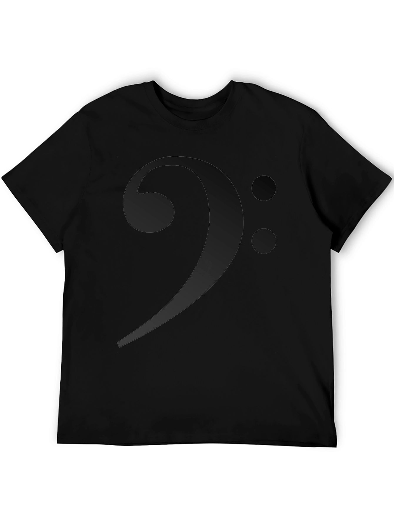 Bass Clef Graphic T-Shirt - Music Lover Tee