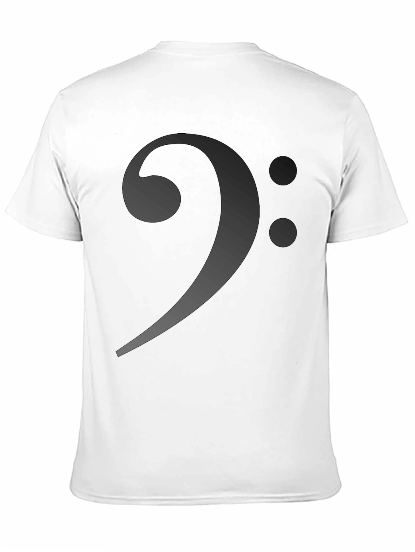 Bass Clef Graphic T-Shirt - Music Lover Tee