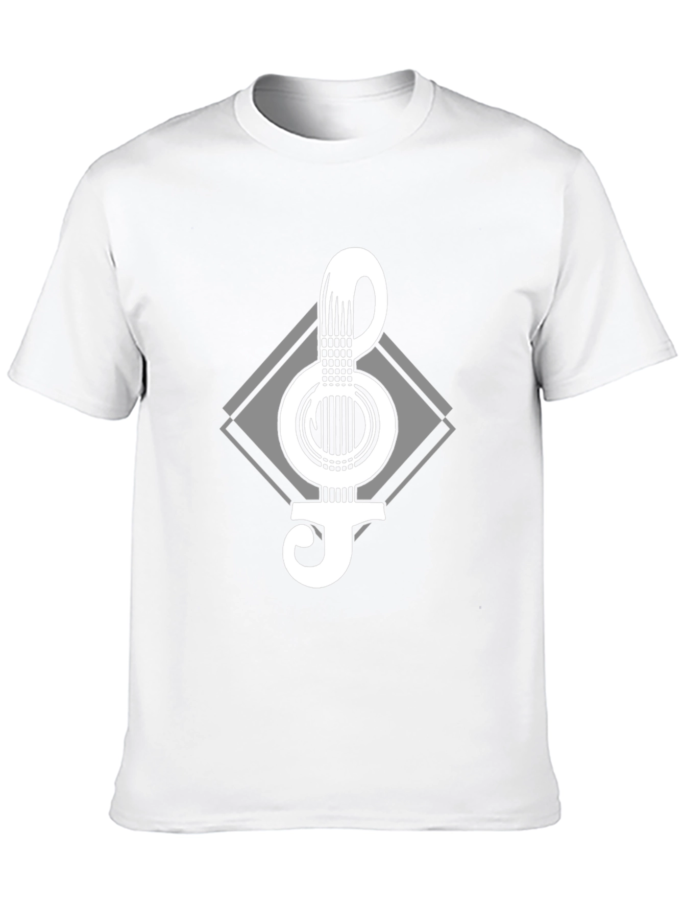 Guitar Treble Clef Graphic Tee