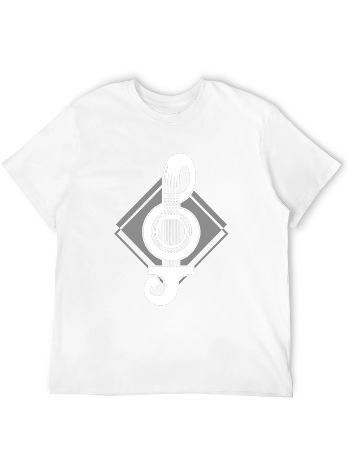 Guitar Treble Clef Graphic Tee