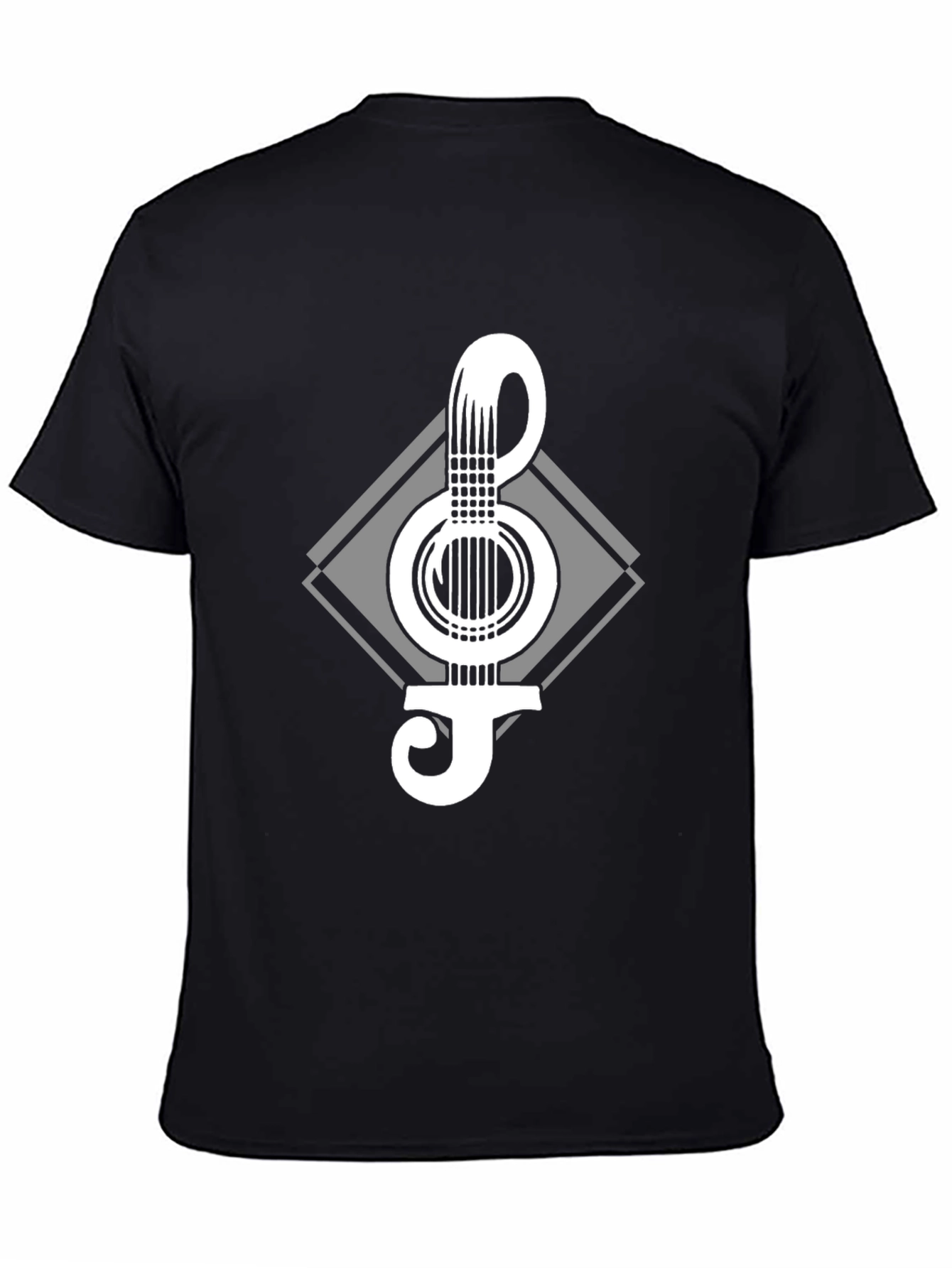 Guitar Treble Clef Graphic Tee