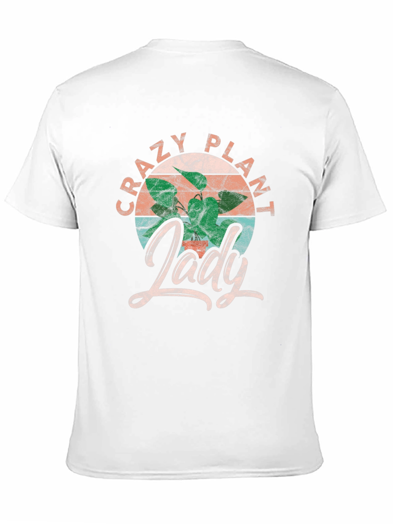 Crazy Plant Lady T-Shirt - Fun Graphic Tee