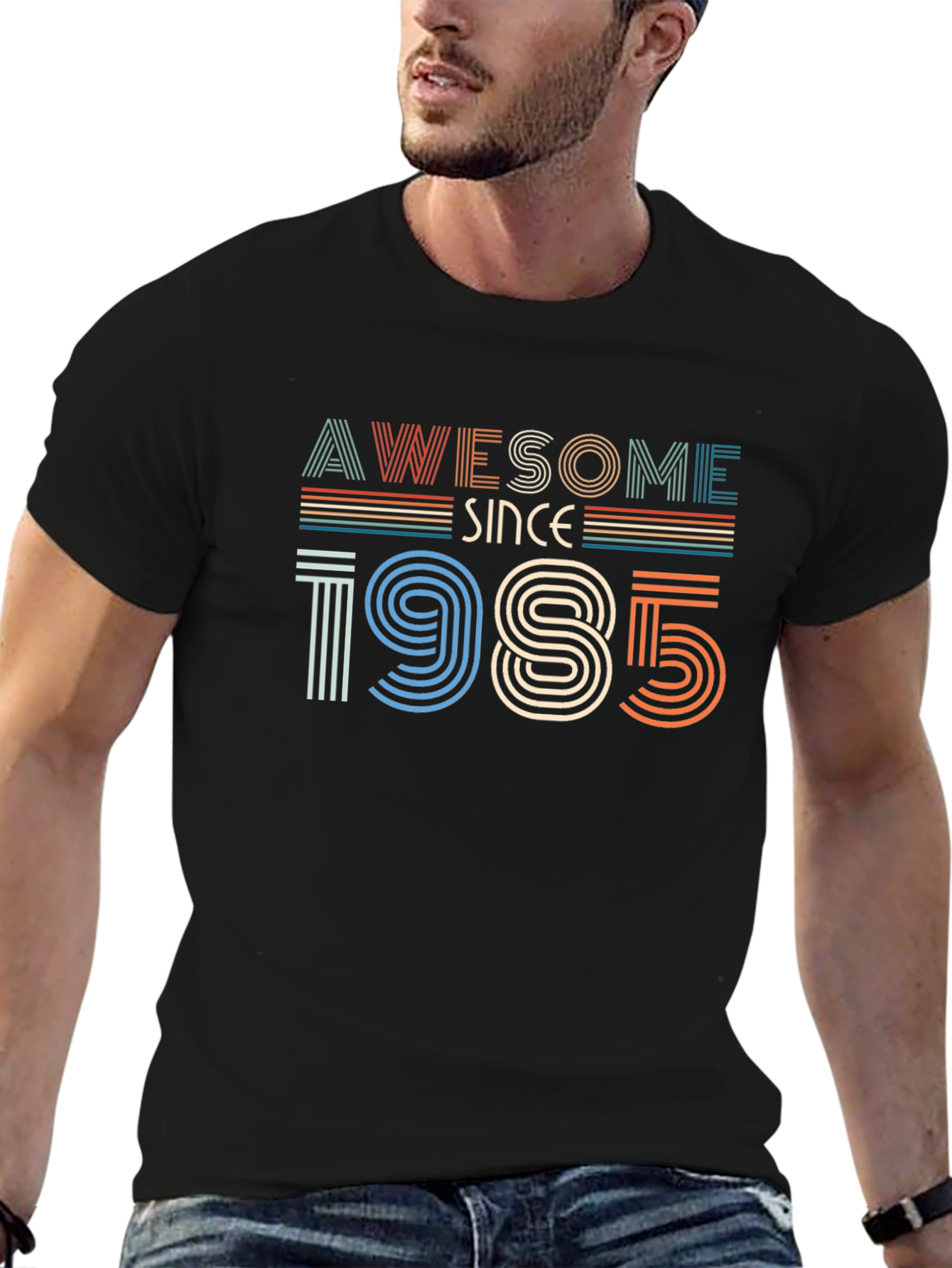 Awesome Since 1985 T-Shirt - Retro Birthday Tee