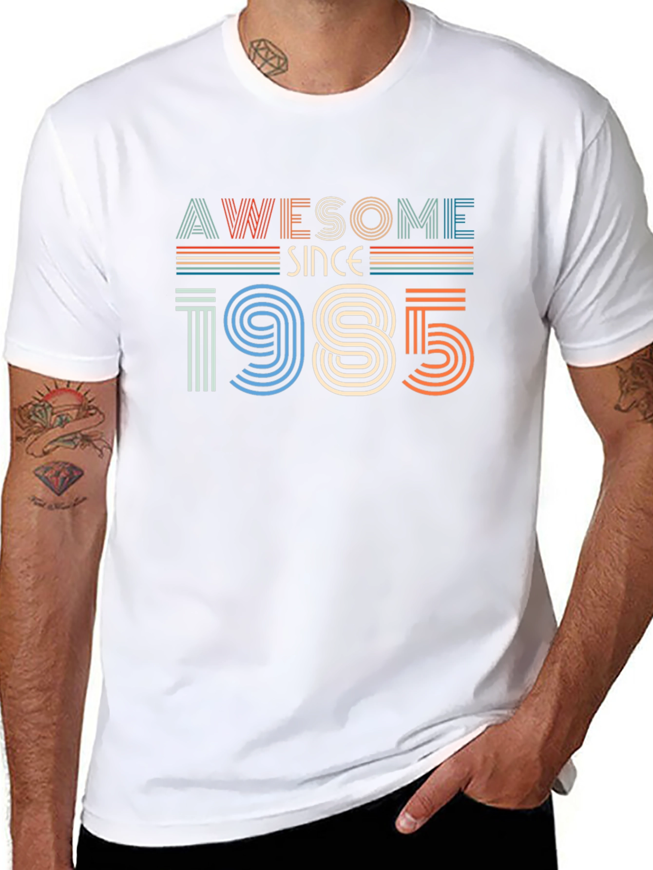 Awesome Since 1985 T-Shirt - Retro Birthday Tee