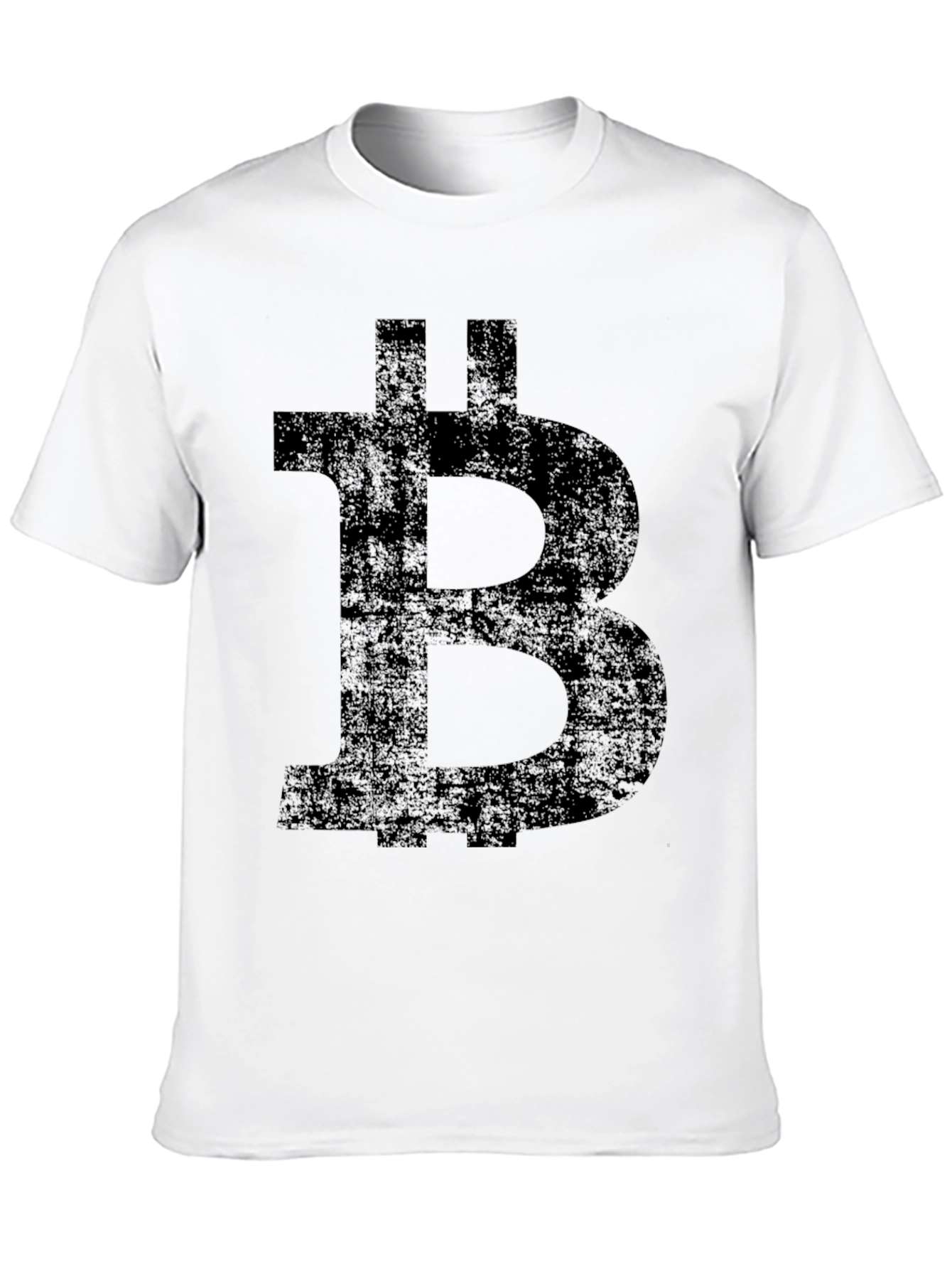 Bitcoin B Logo Black Graphic Tee