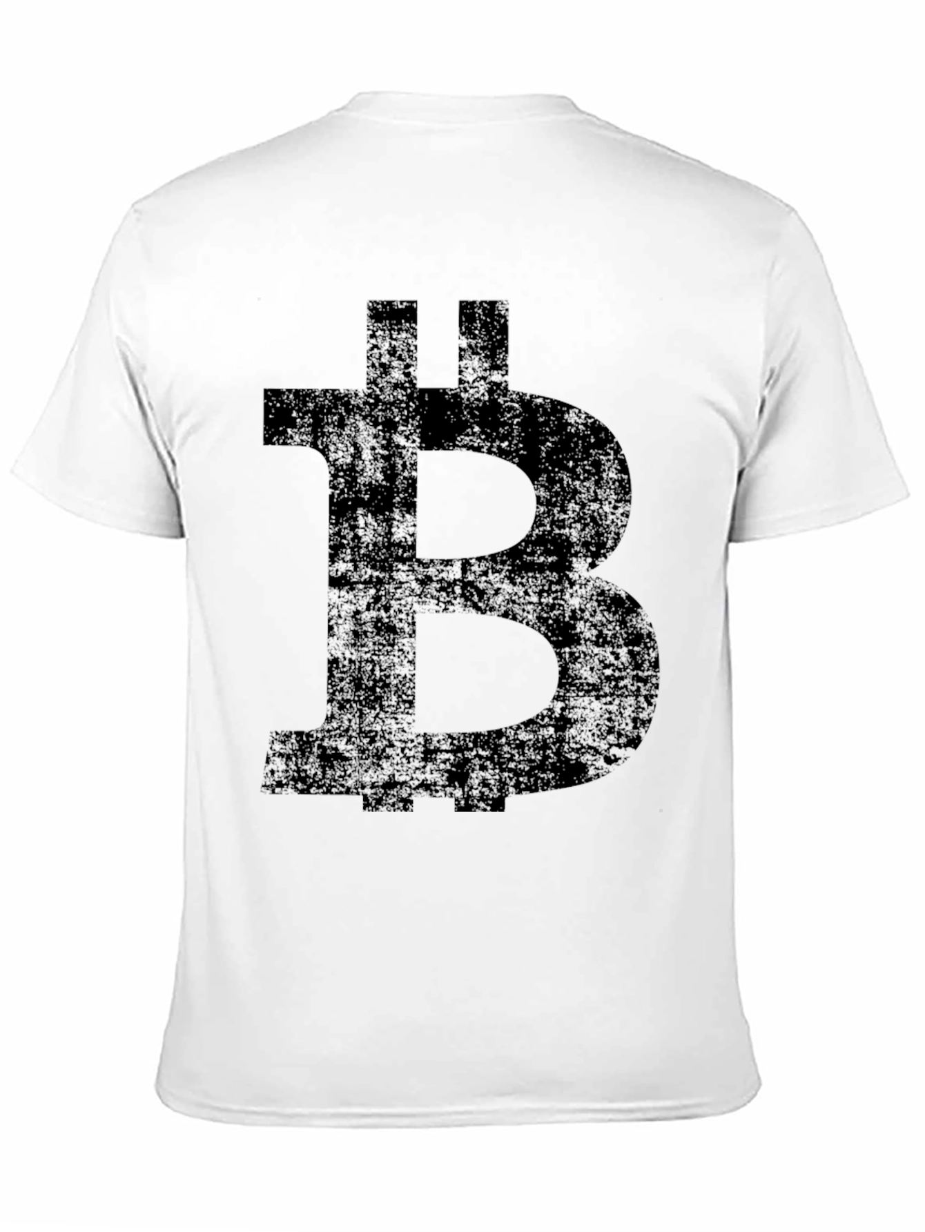 Bitcoin B Logo Black Graphic Tee