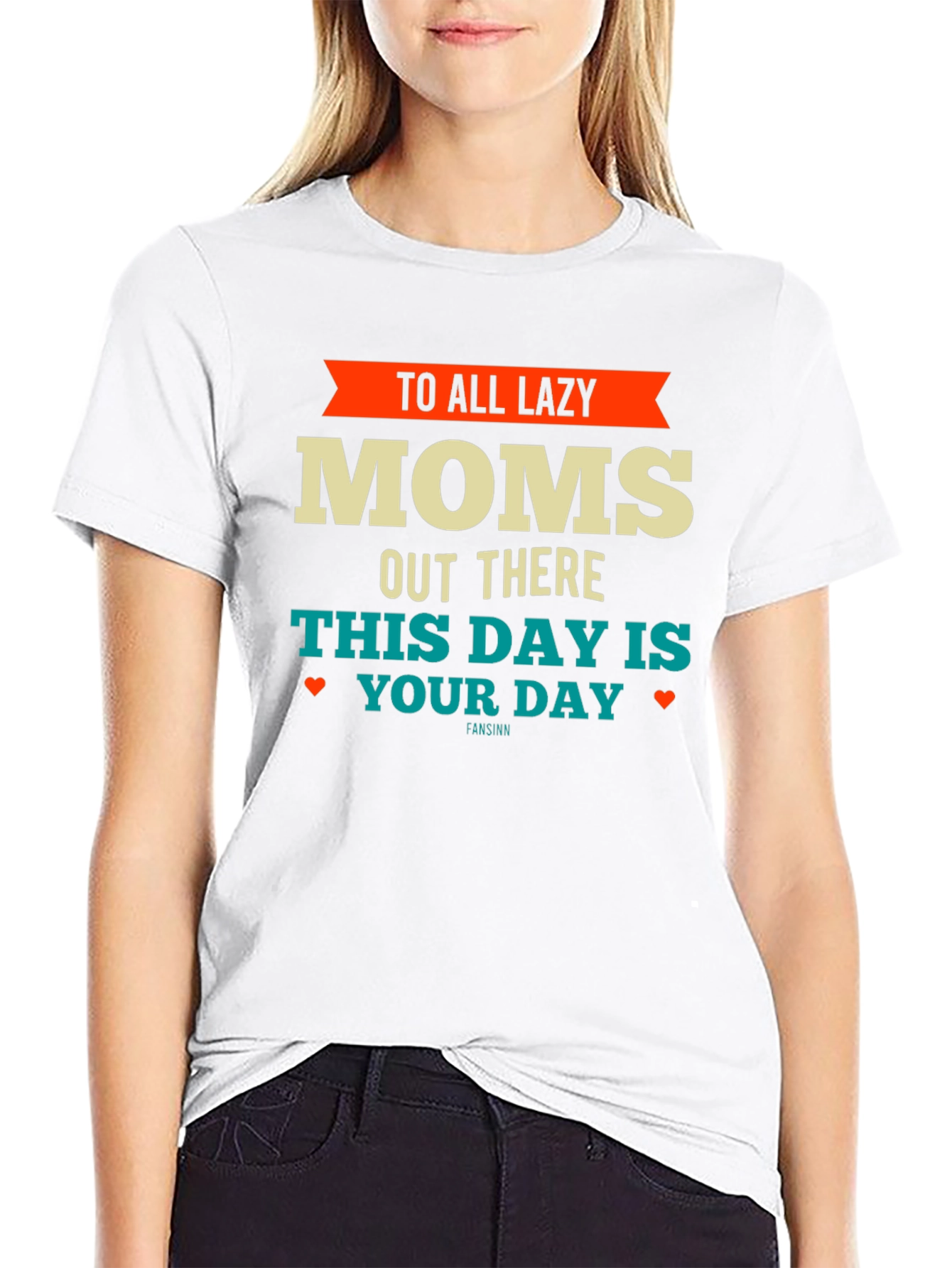 Lazy Moms T-Shirt - Funny Mothers Day Tee
