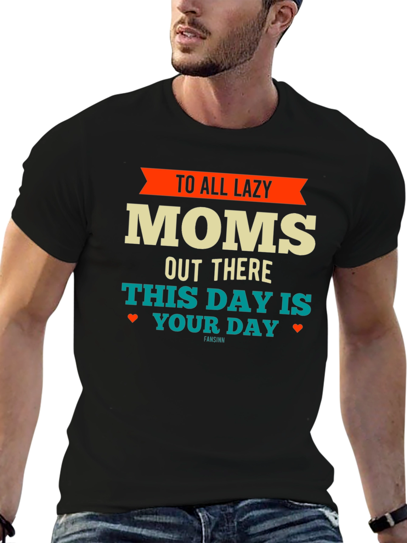 Lazy Moms T-Shirt - Funny Mothers Day Tee
