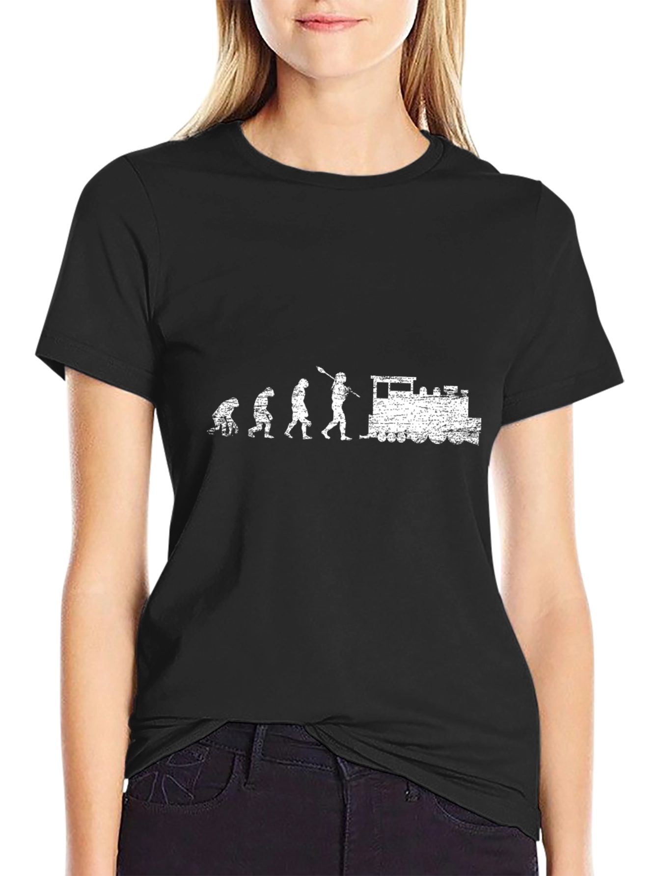 Evolution of Train Funny T-Shirt