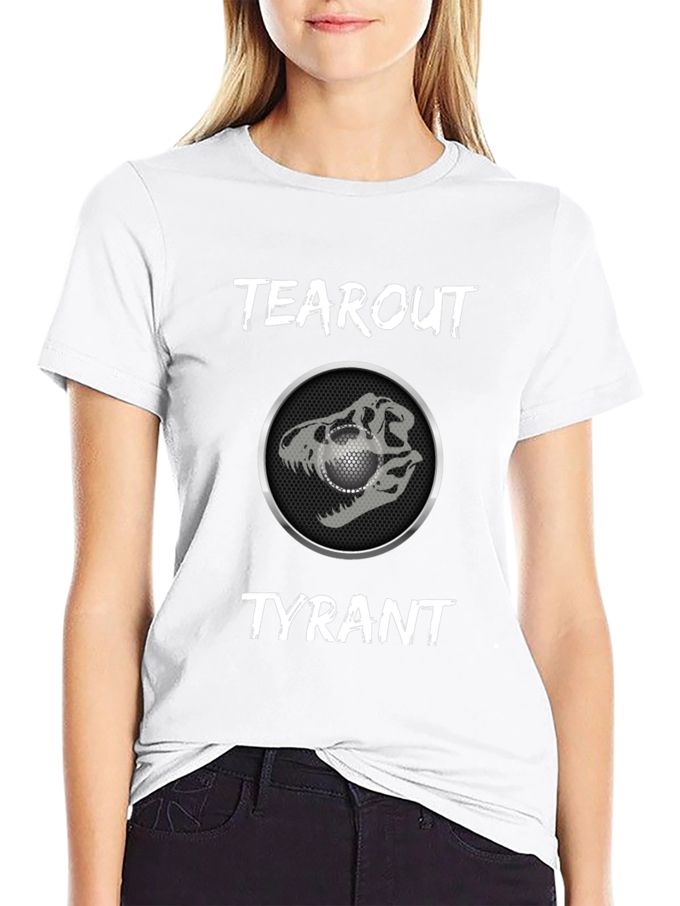 Tearout Tyrant Dinosaur T-Shirt