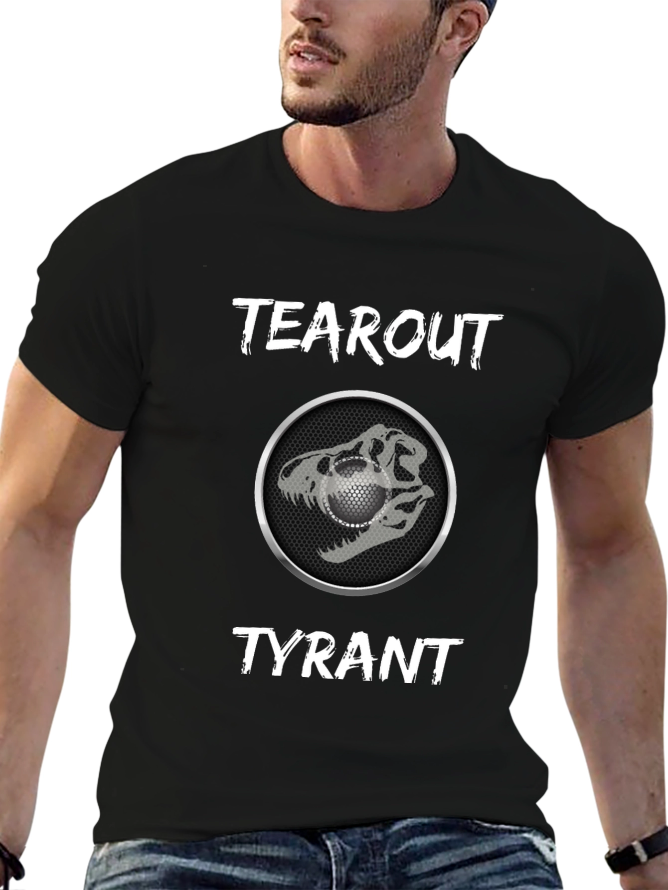 Tearout Tyrant Dinosaur T-Shirt