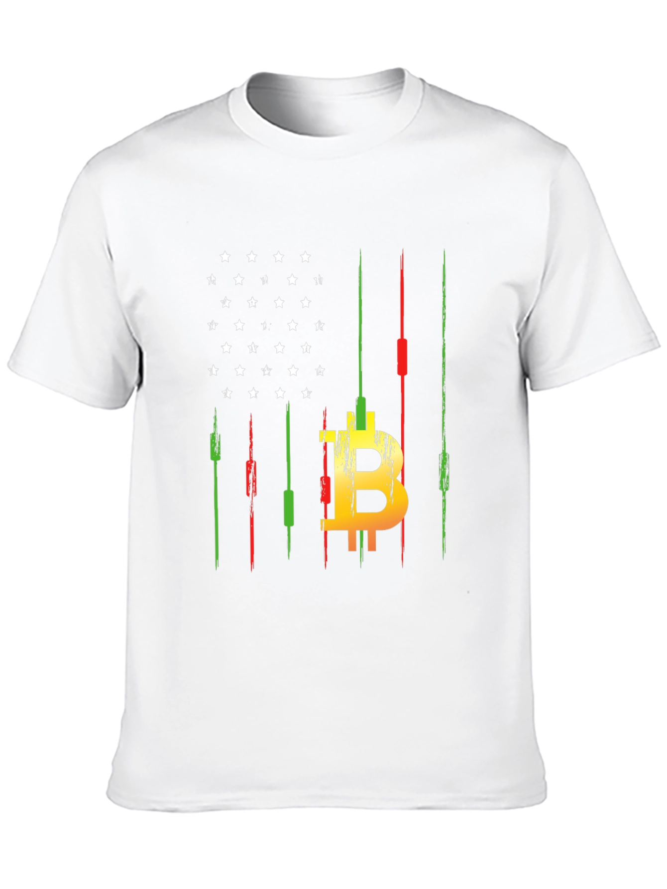 Bitcoin American Flag T-Shirt
