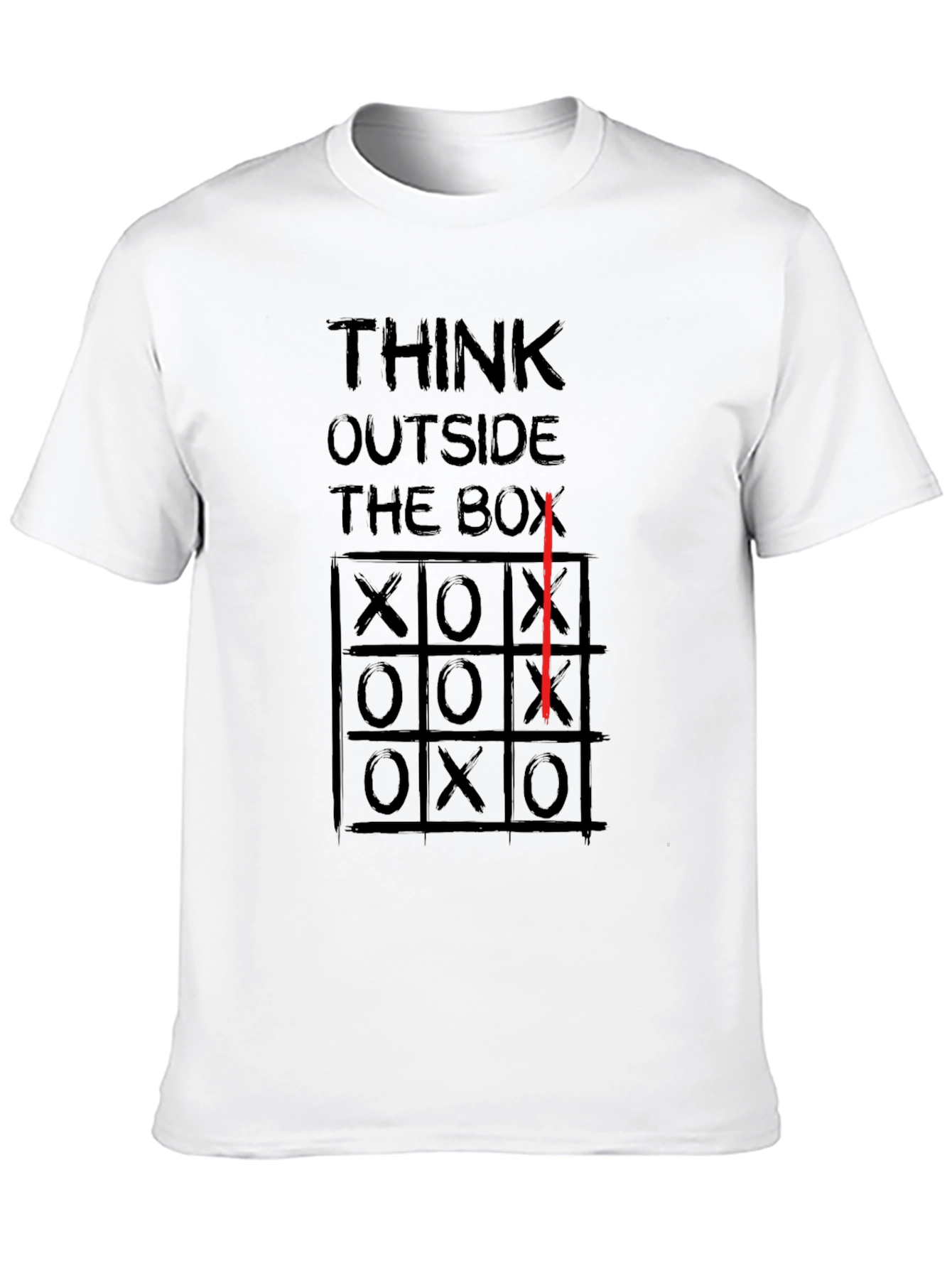 Think Outside the Box Graphic Tee