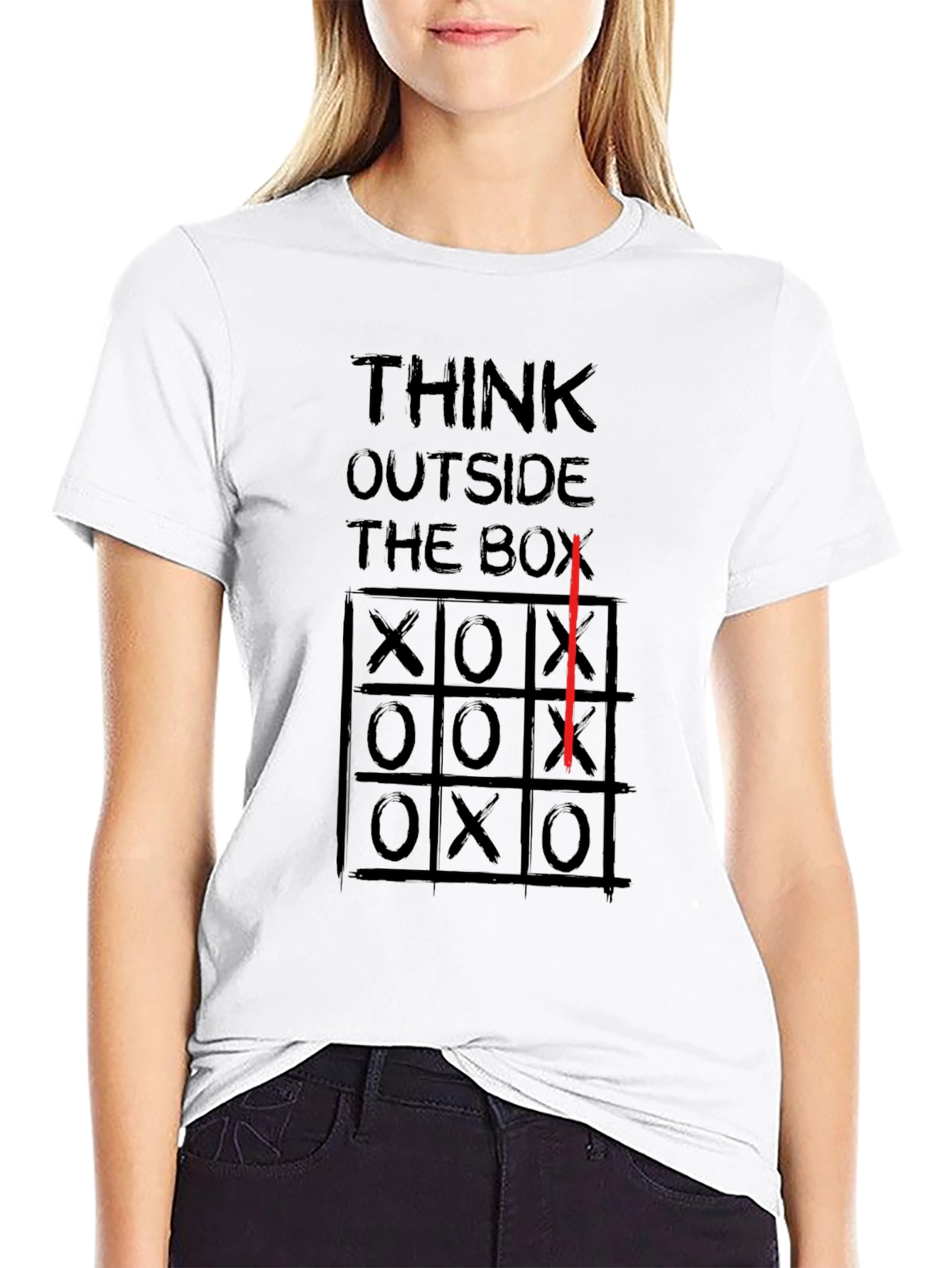 Think Outside the Box Graphic Tee
