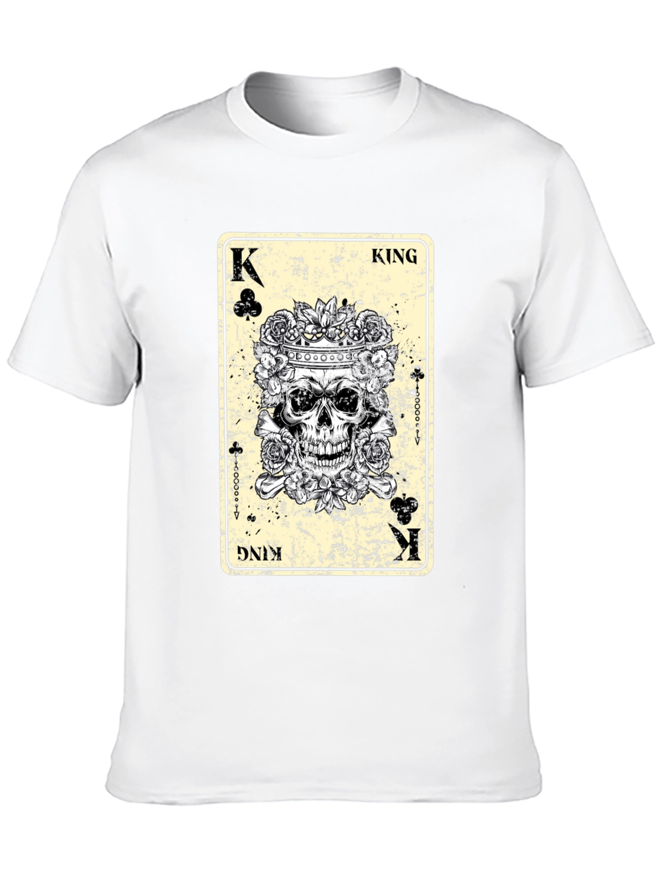 King of Clubs Skull T-Shirt