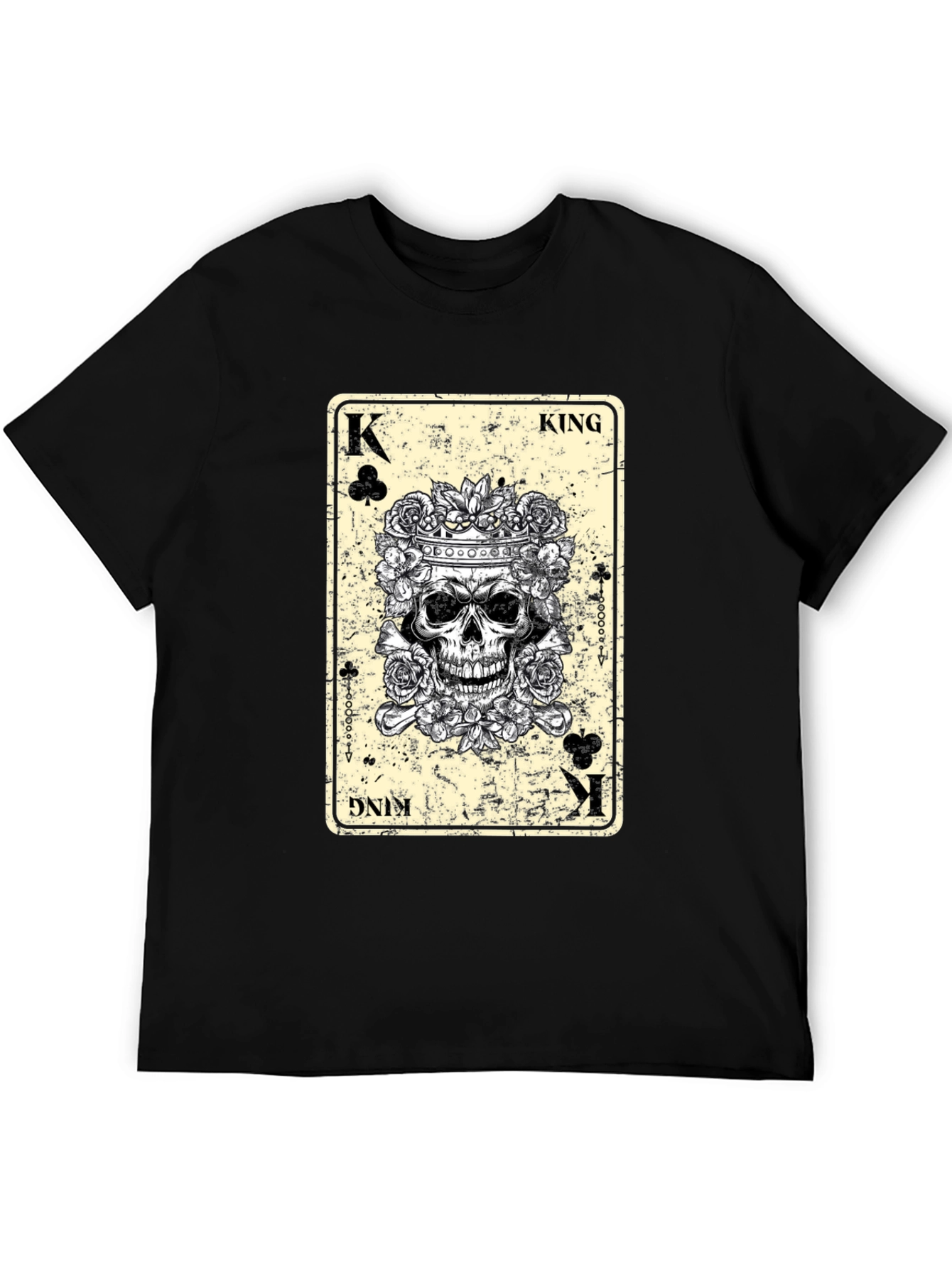 King of Clubs Skull T-Shirt