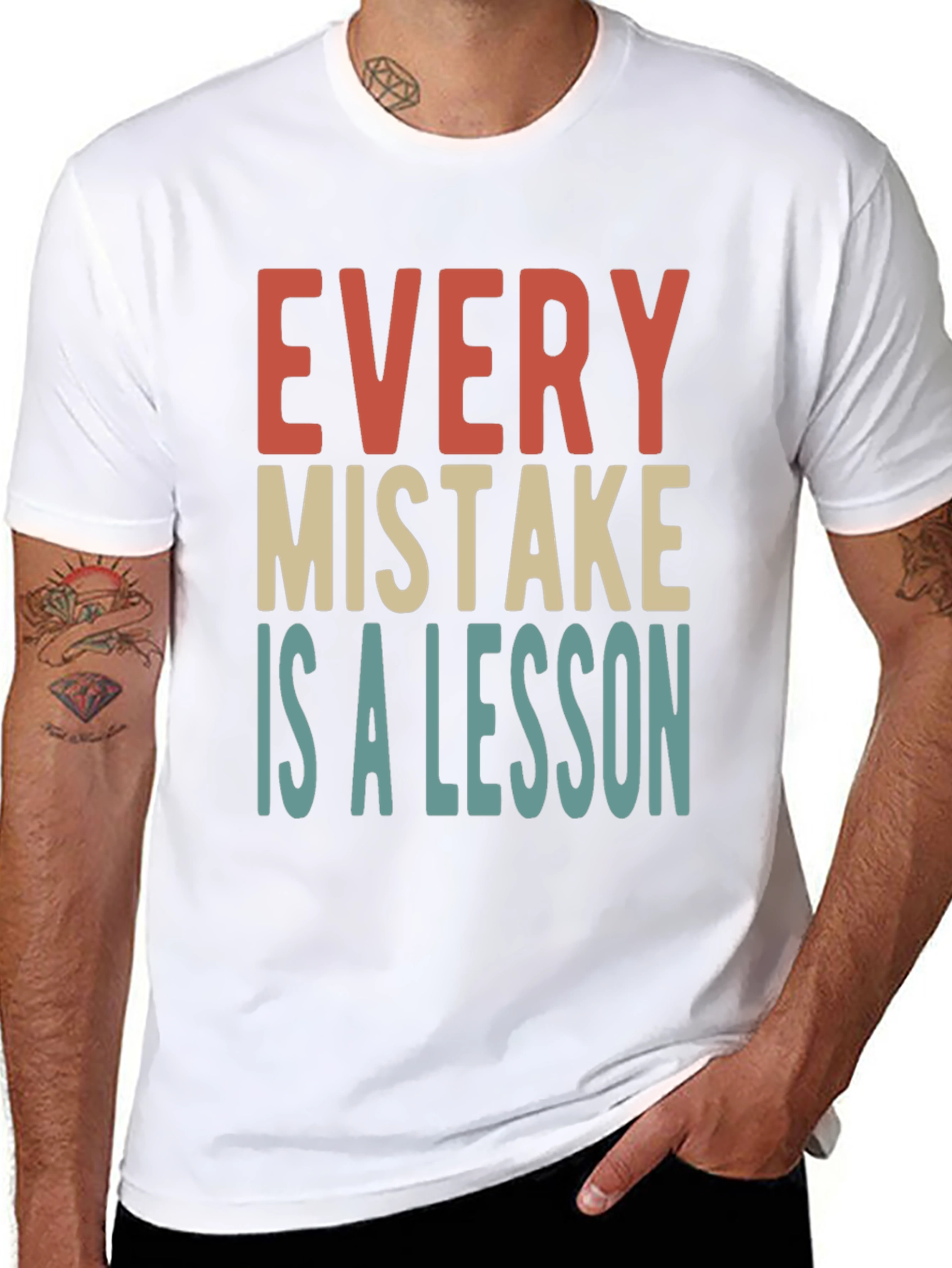 Every Mistake is a Lesson Graphic Tee