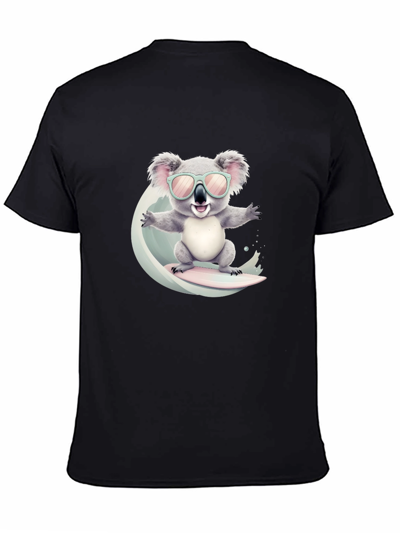 Cool Koala Surfing Graphic Tee