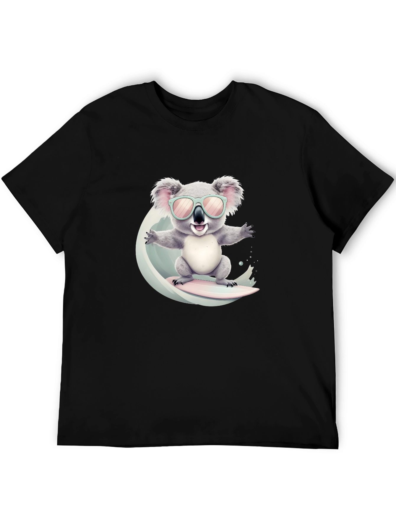 Cool Koala Surfing Graphic Tee
