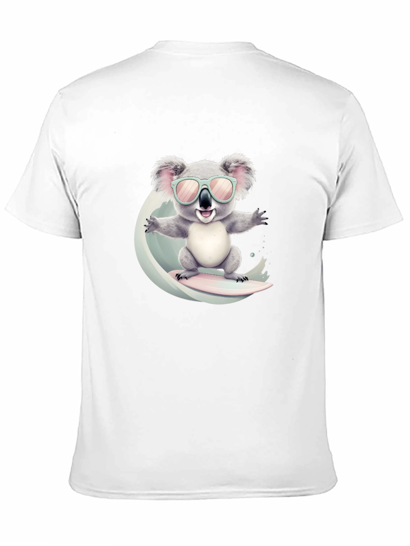 Cool Koala Surfing Graphic Tee