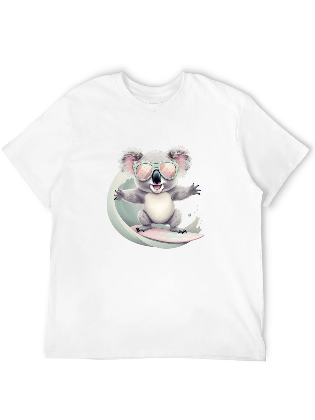 Cool Koala Surfing Graphic Tee