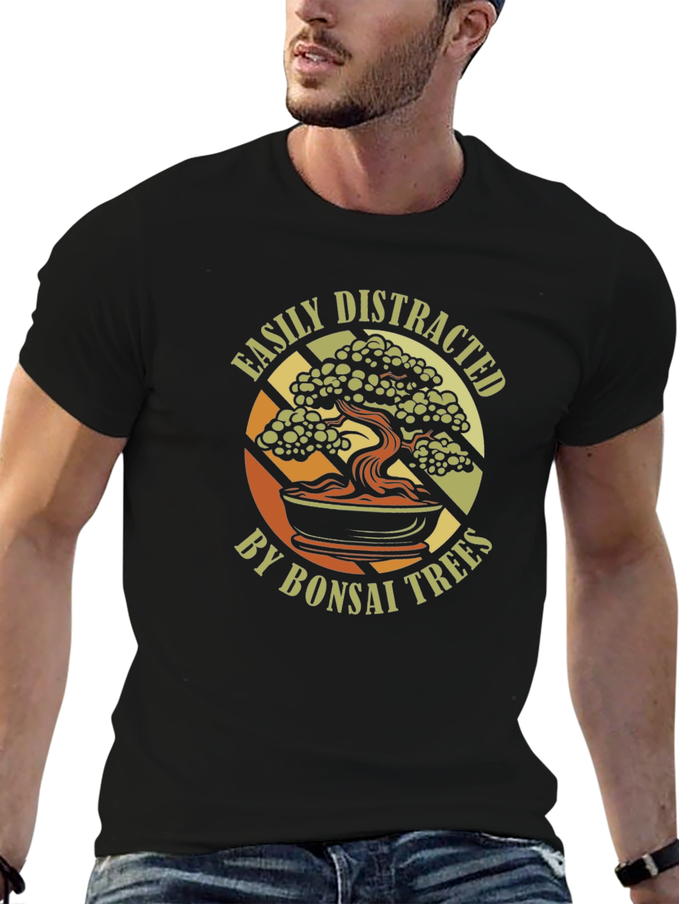 Easily Distracted By Bonsai Trees T-Shirt