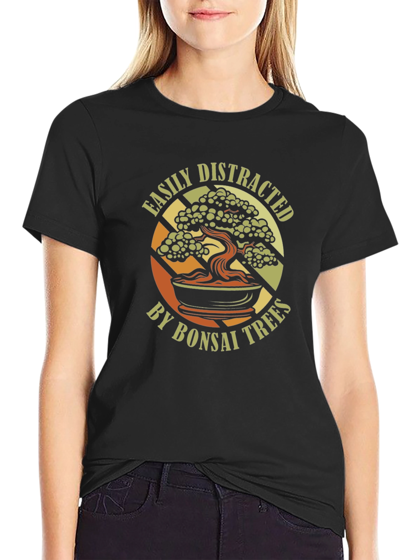 Easily Distracted By Bonsai Trees T-Shirt