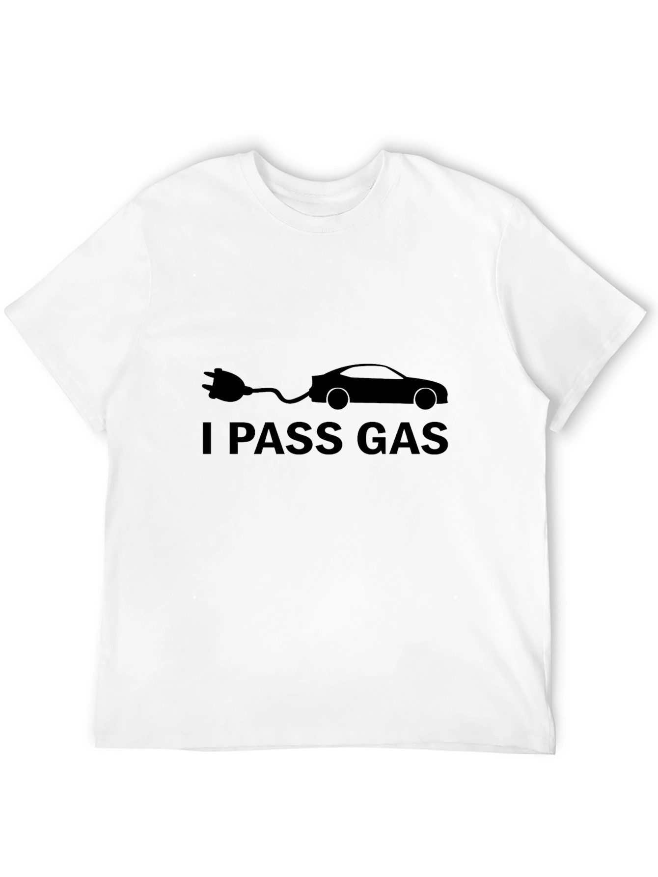 I Pass Gas Electric Car Humor T-Shirt