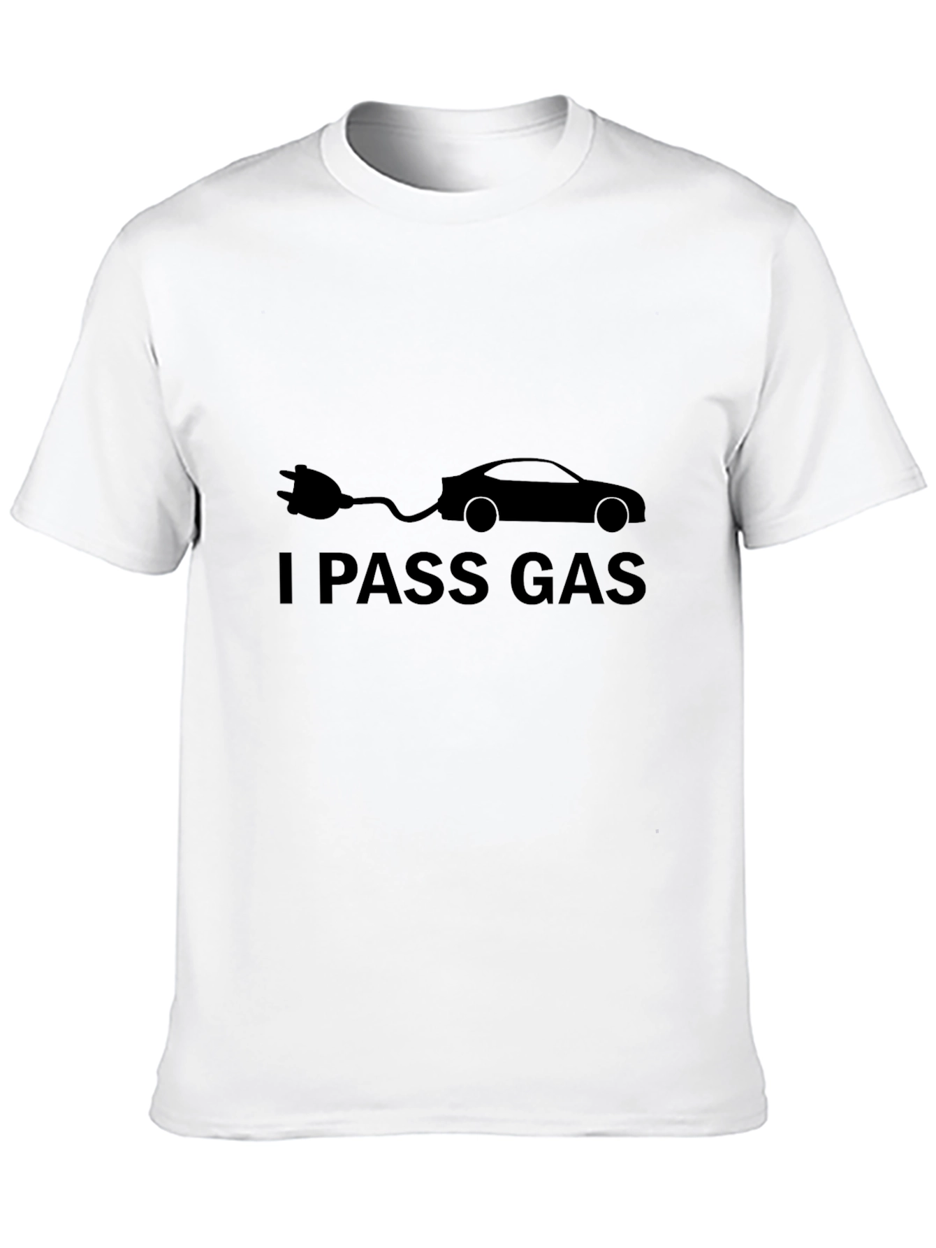 I Pass Gas Electric Car Humor T-Shirt