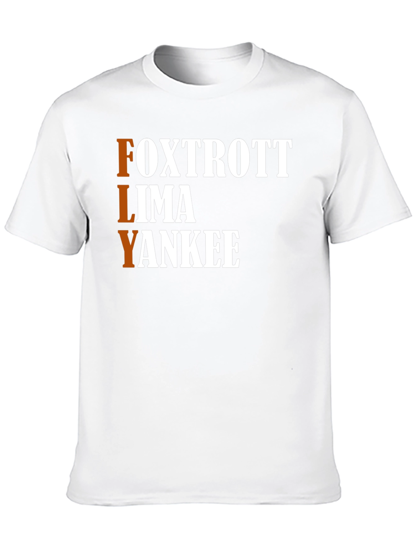 FLY Acronym T-Shirt - Foxtrott Lima Yankee