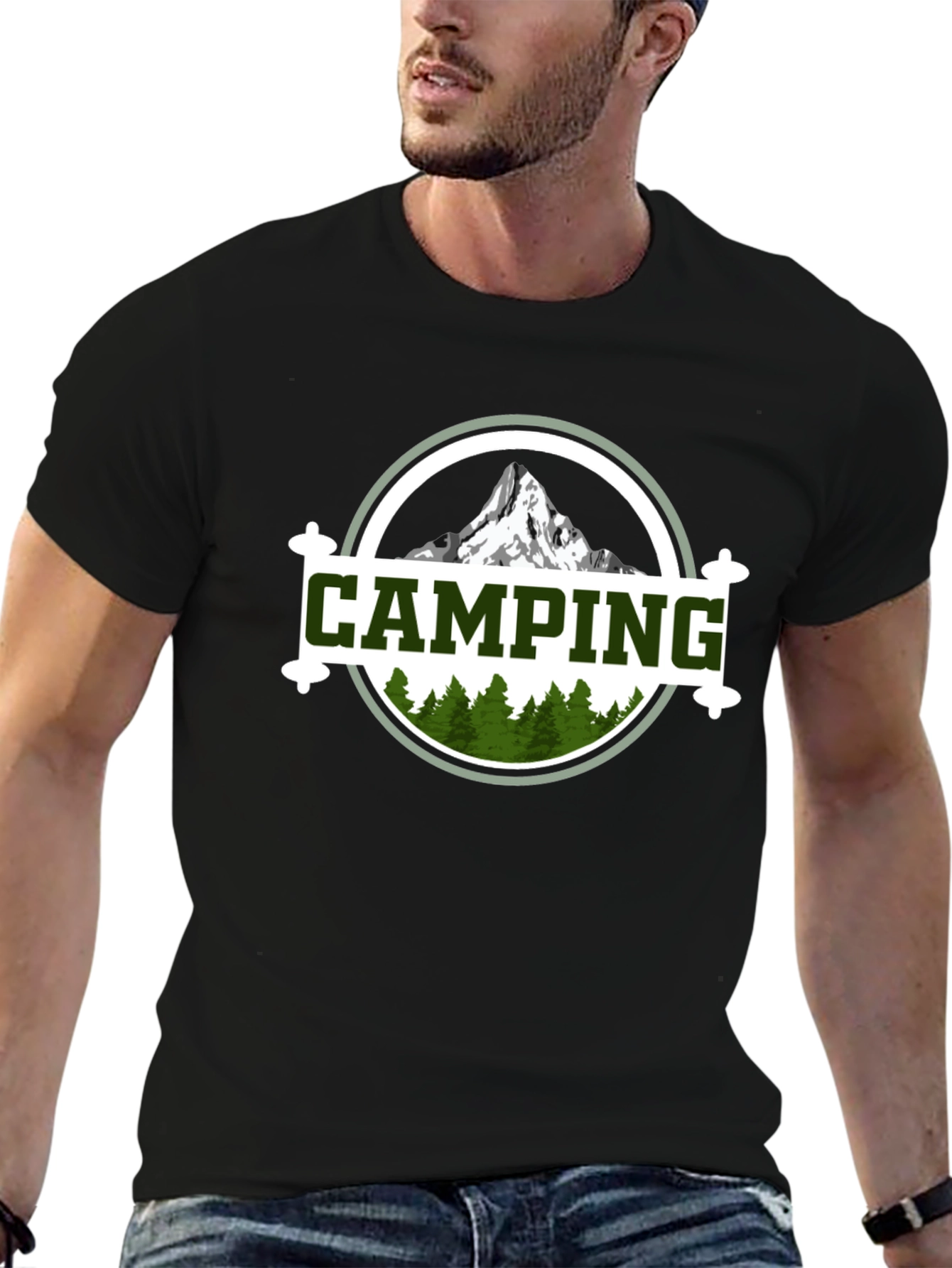 Camping Adventure Graphic Tee - Nature Lover Shirt