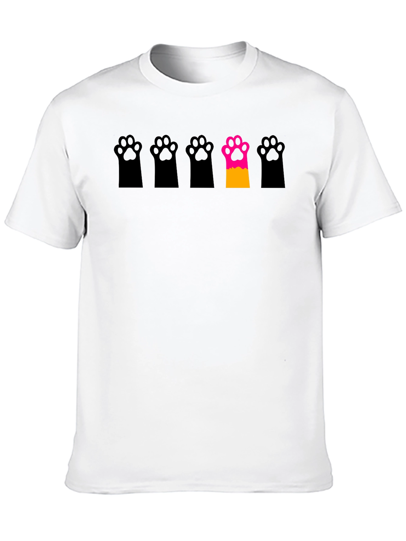 Unique Paw Print T-Shirt