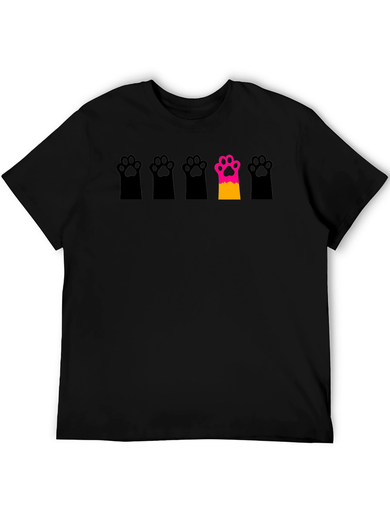 Unique Paw Print T-Shirt