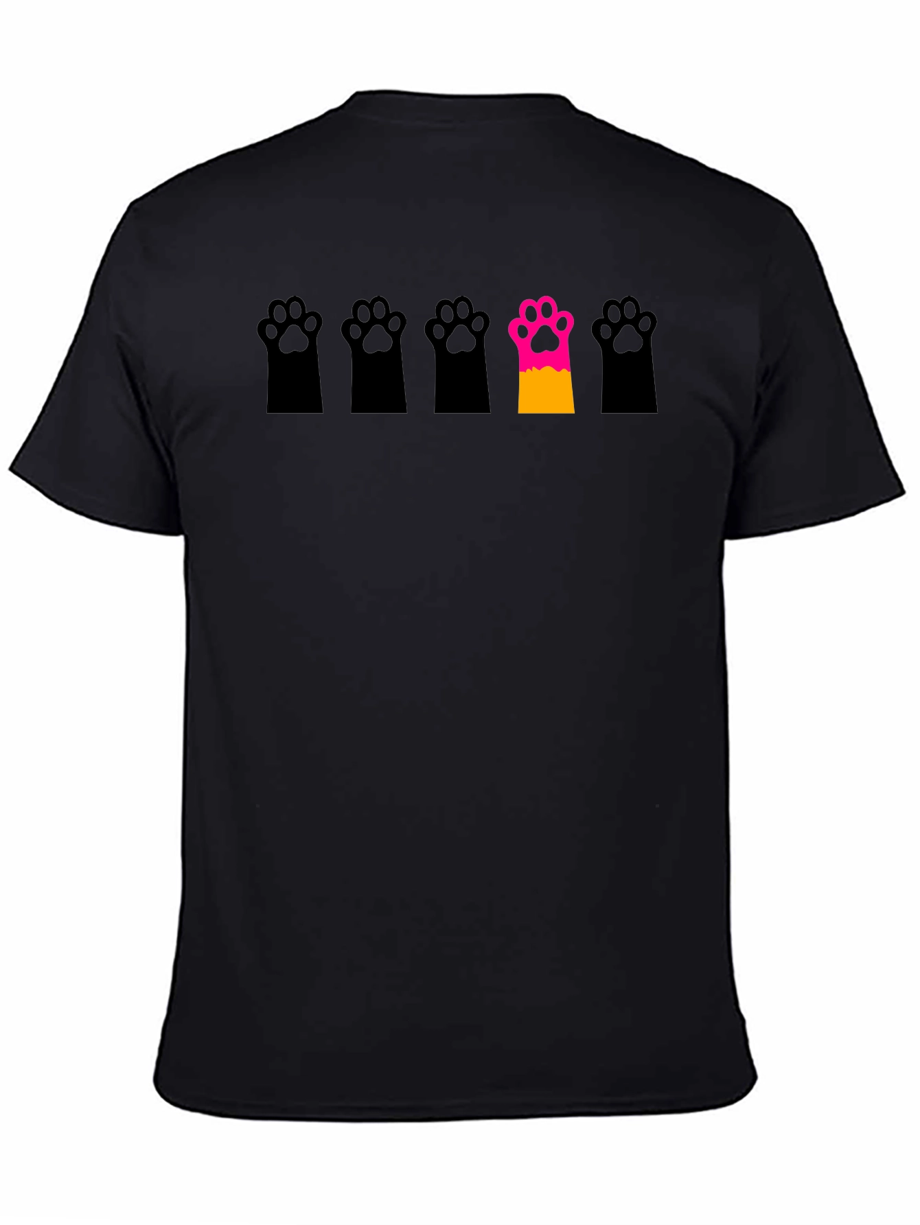 Unique Paw Print T-Shirt