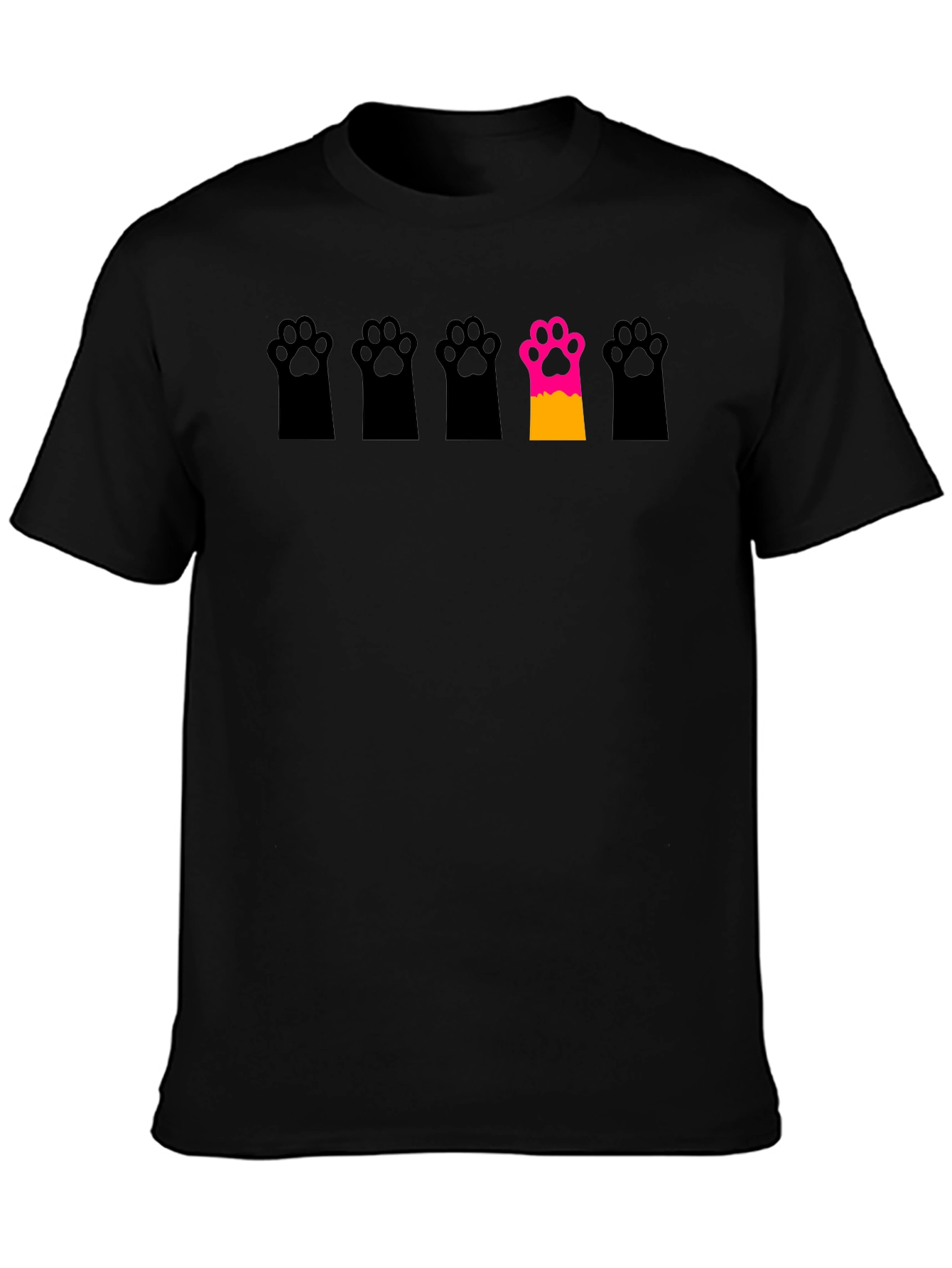 Unique Paw Print T-Shirt