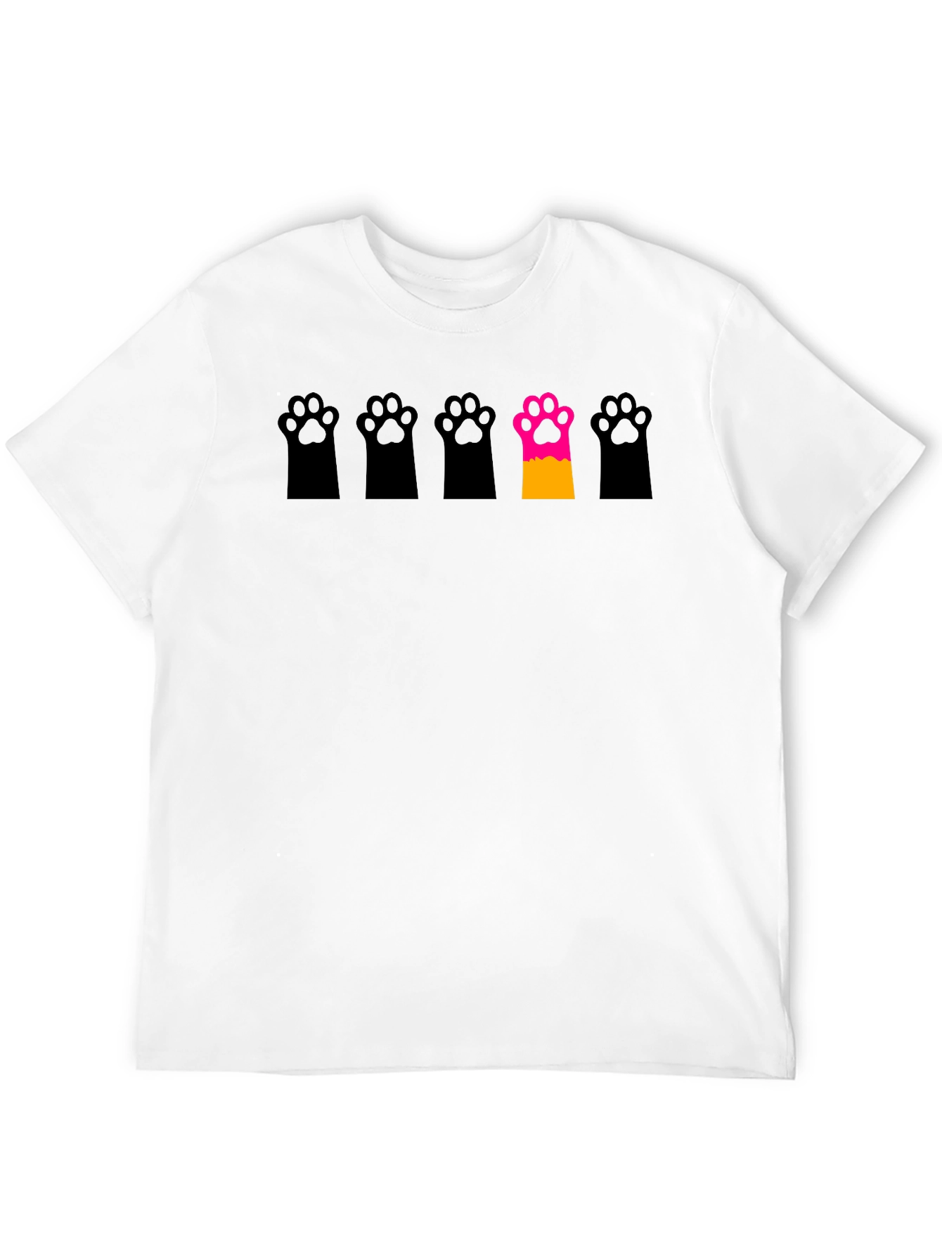 Unique Paw Print T-Shirt
