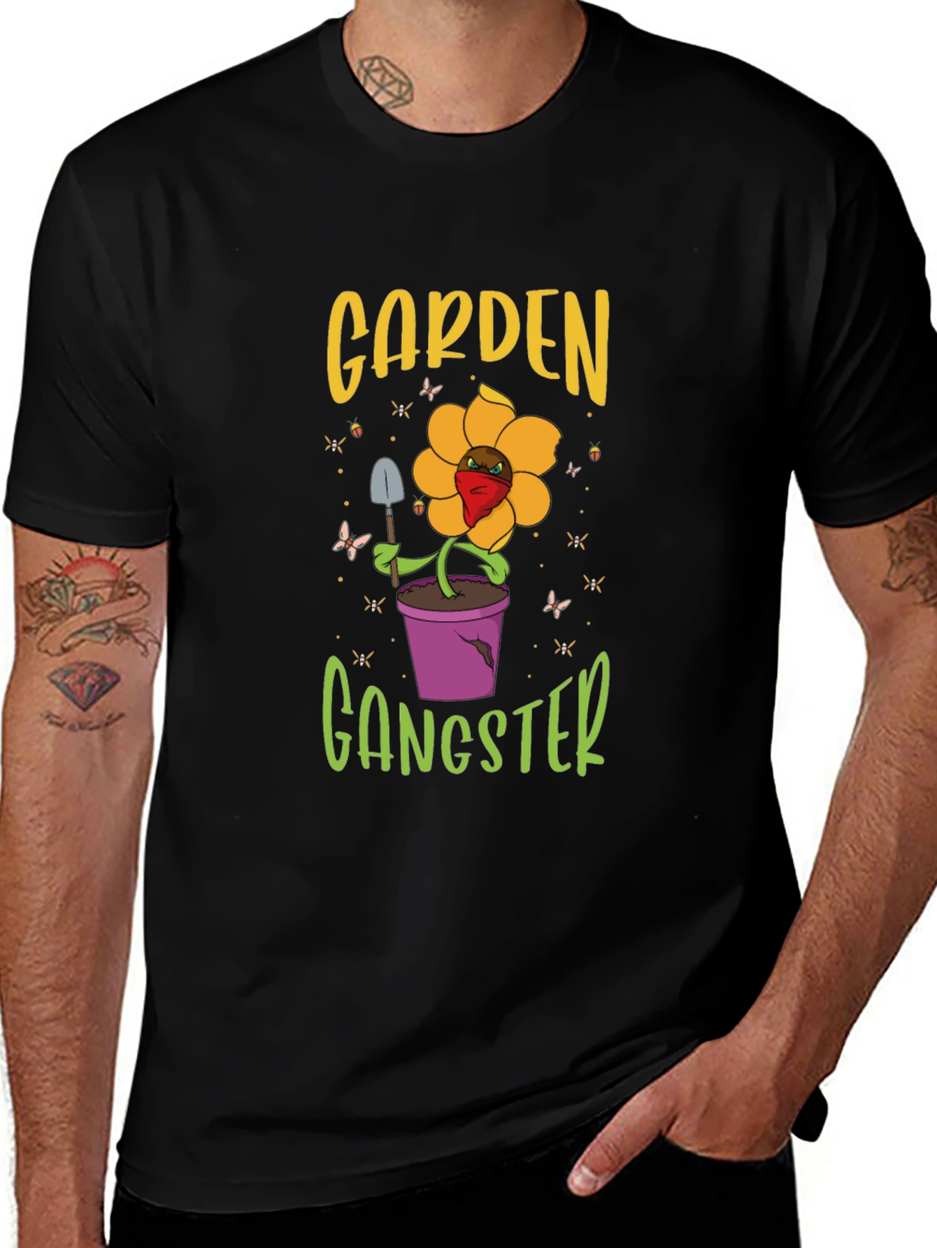 Garden Gangster Graphic T-Shirt