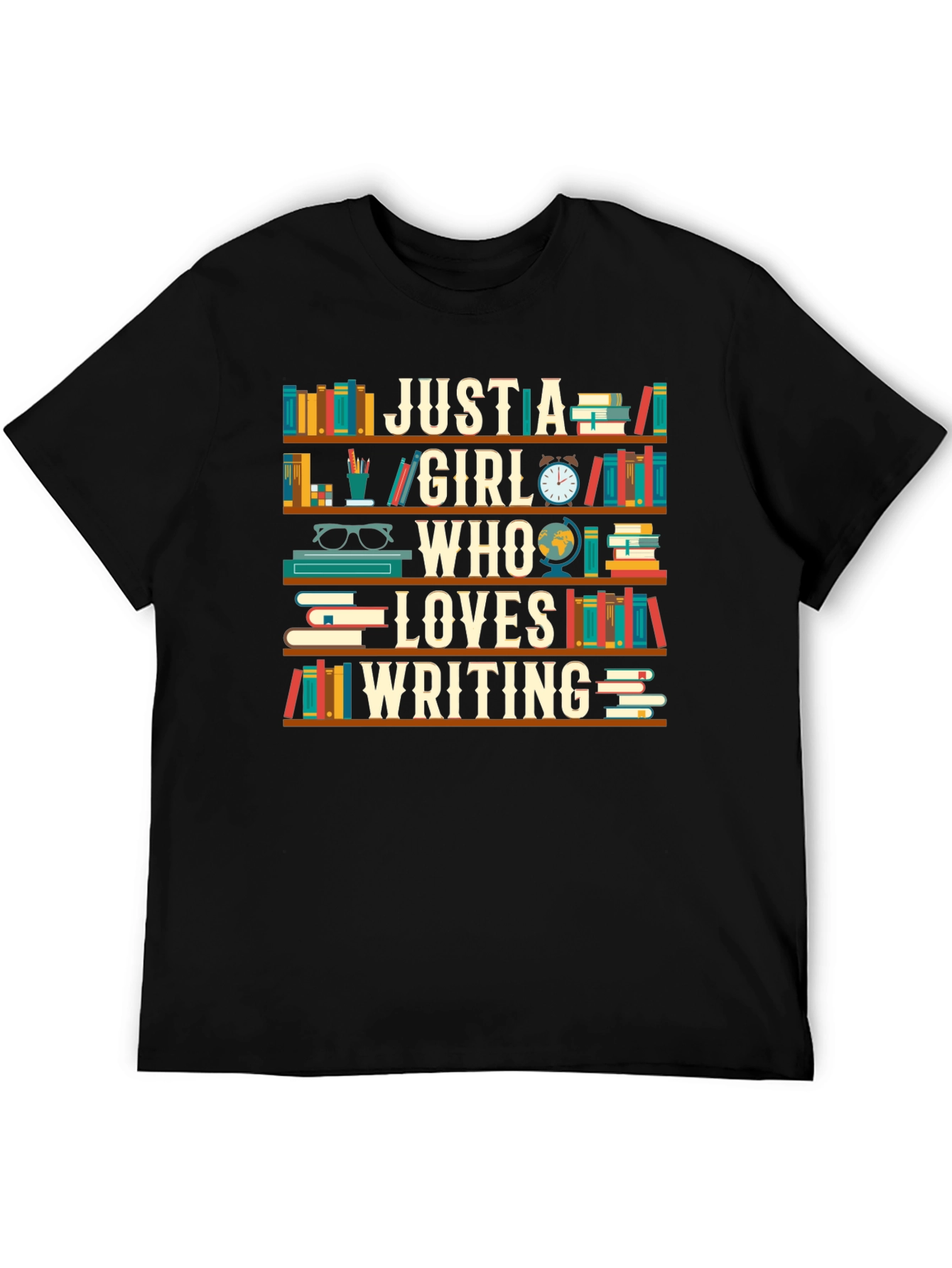 Just a Girl Who Loves Writing T-Shirt
