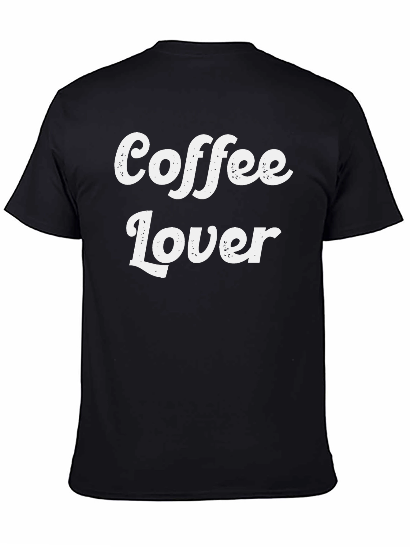 Coffee Lover Black T-Shirt