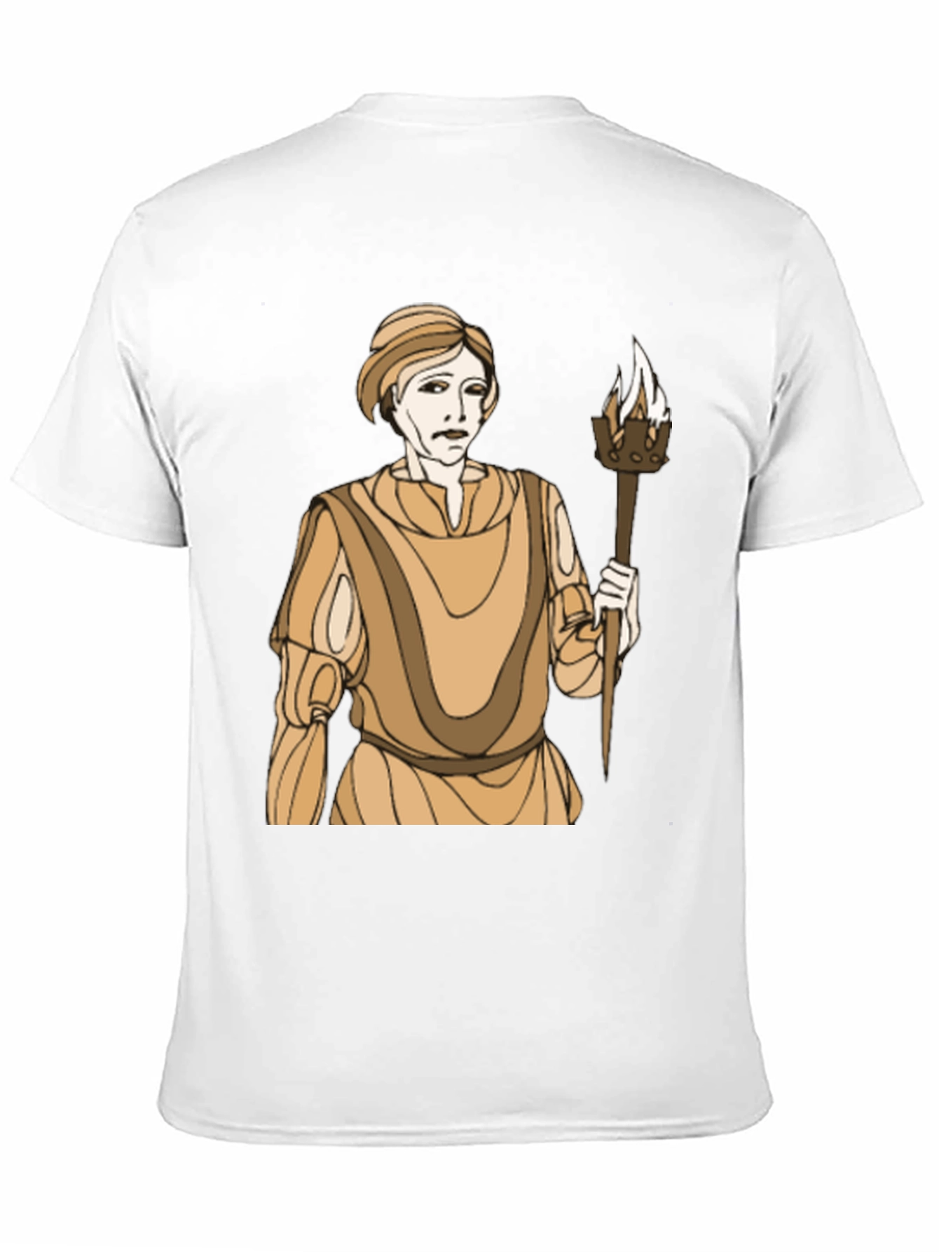 Torch Bearer Graphic T-Shirt - Black