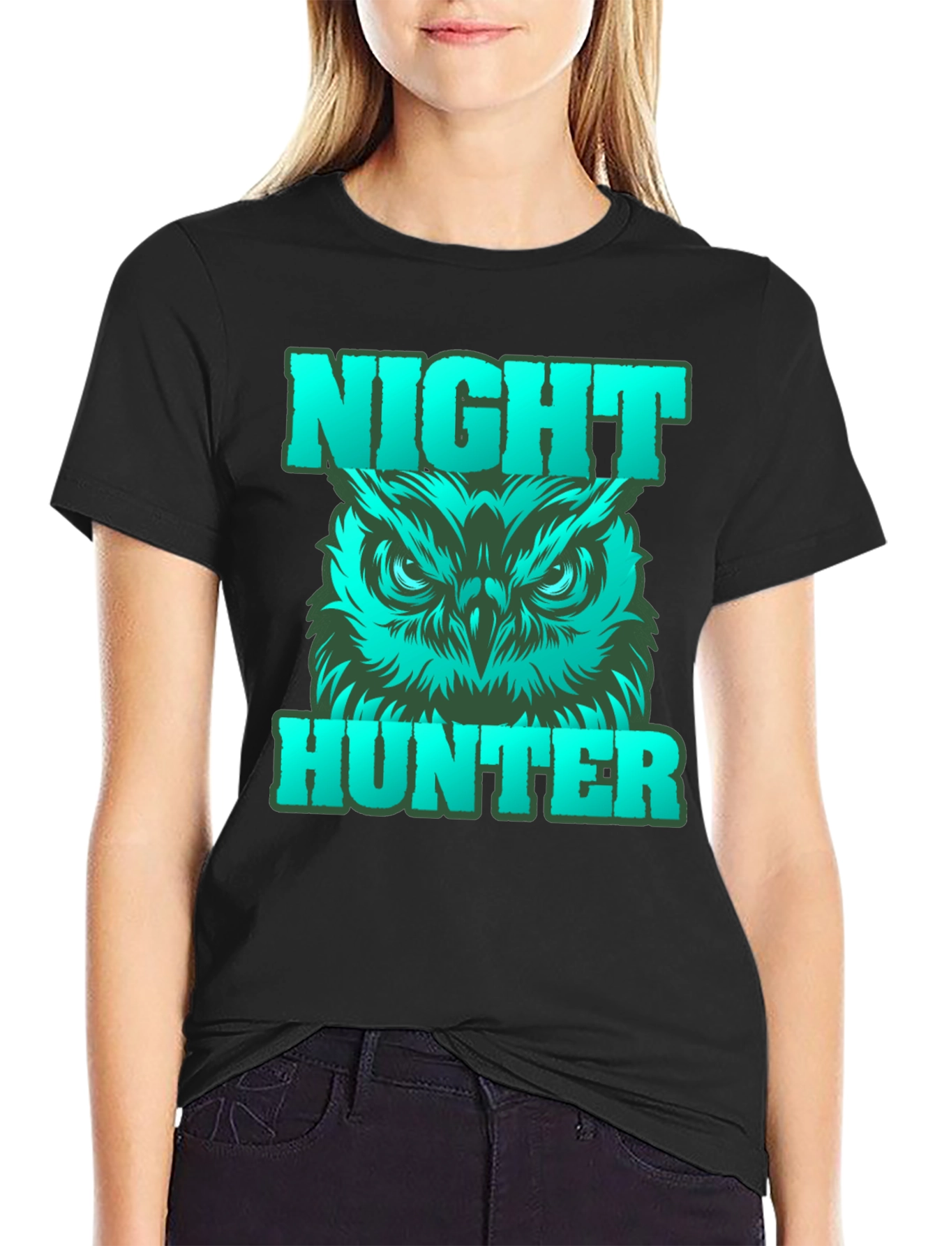 Night Hunter Owl Graphic Tee