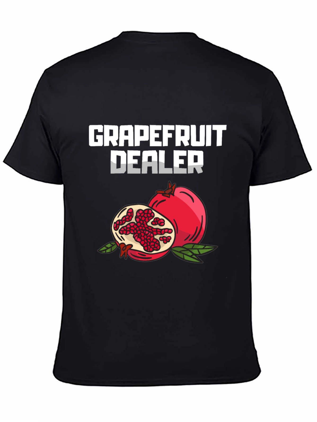 Grapefruit Dealer Graphic Tee - Funny Fruit Lover Shirt