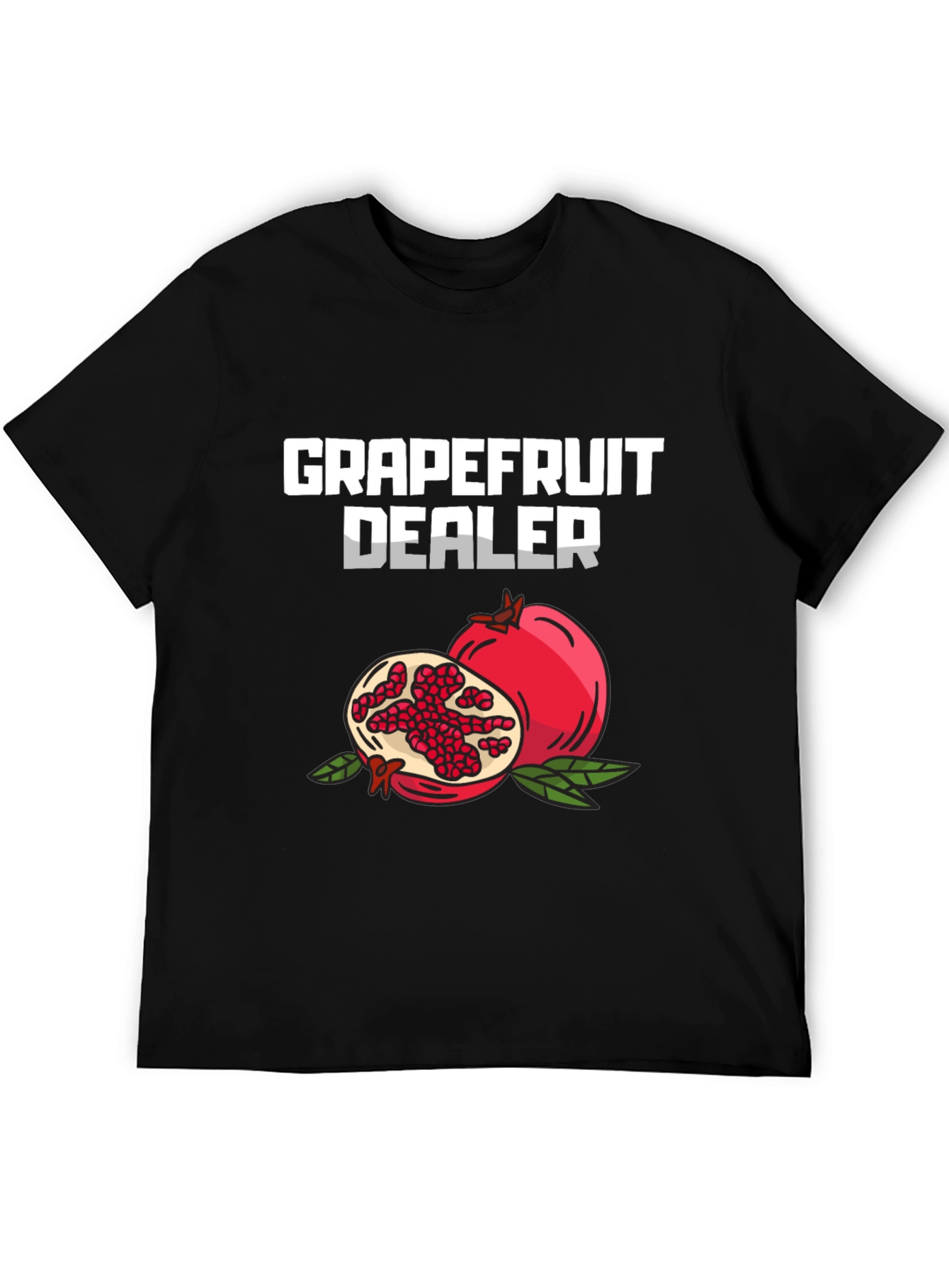 Grapefruit Dealer Graphic Tee - Funny Fruit Lover Shirt