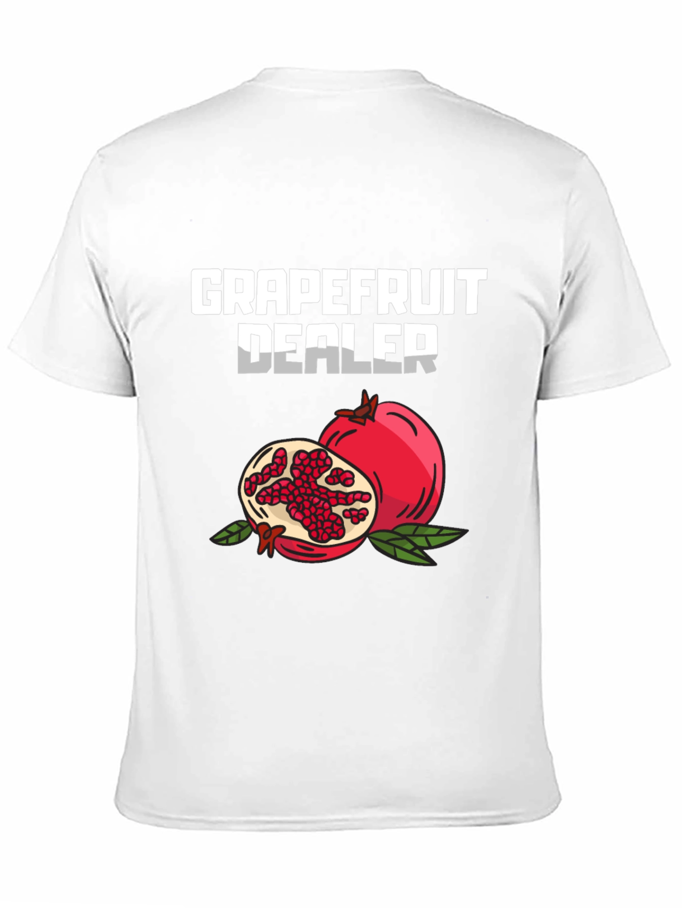 Grapefruit Dealer Graphic Tee - Funny Fruit Lover Shirt