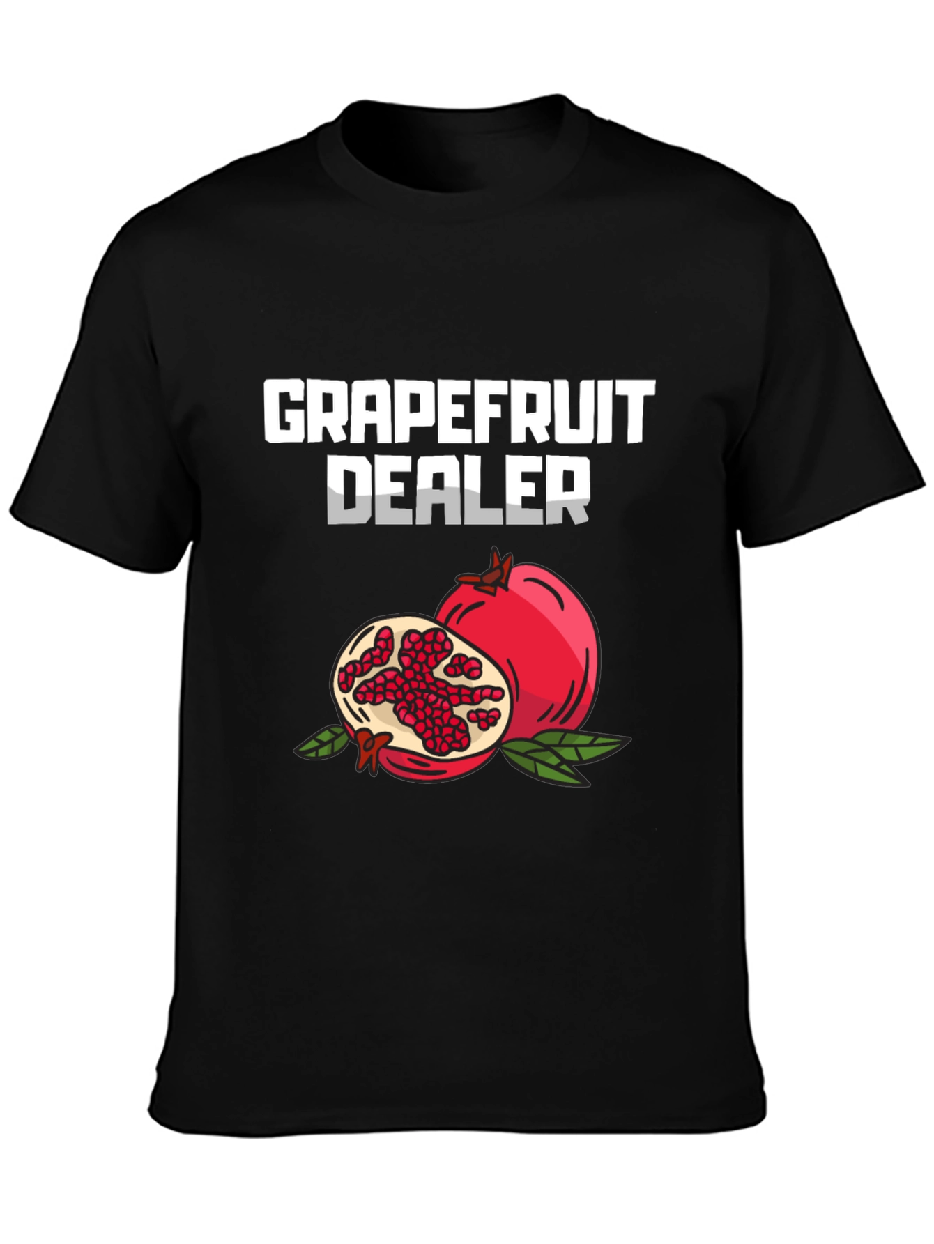 Grapefruit Dealer Graphic Tee - Funny Fruit Lover Shirt