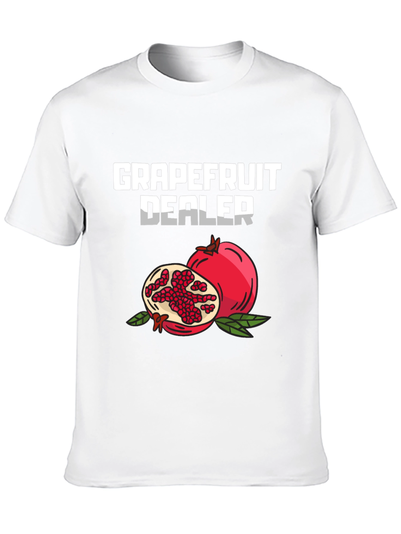Grapefruit Dealer Graphic Tee - Funny Fruit Lover Shirt