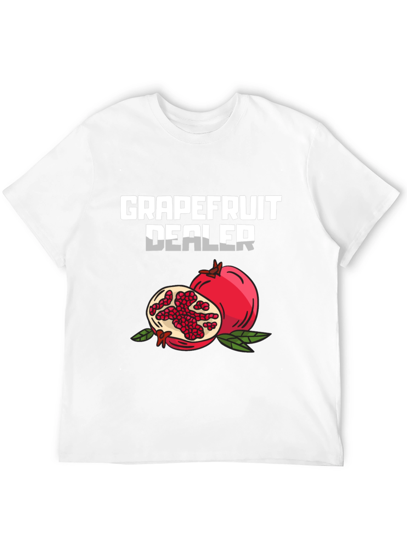 Grapefruit Dealer Graphic Tee - Funny Fruit Lover Shirt